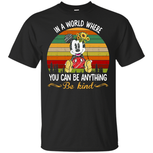 in a would where Black T-Shirt Men